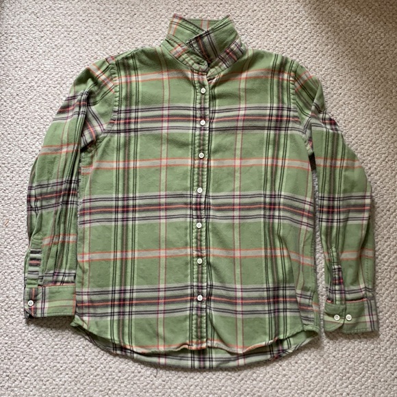 Green Lands’ End Flannel - Picture 2 of 5